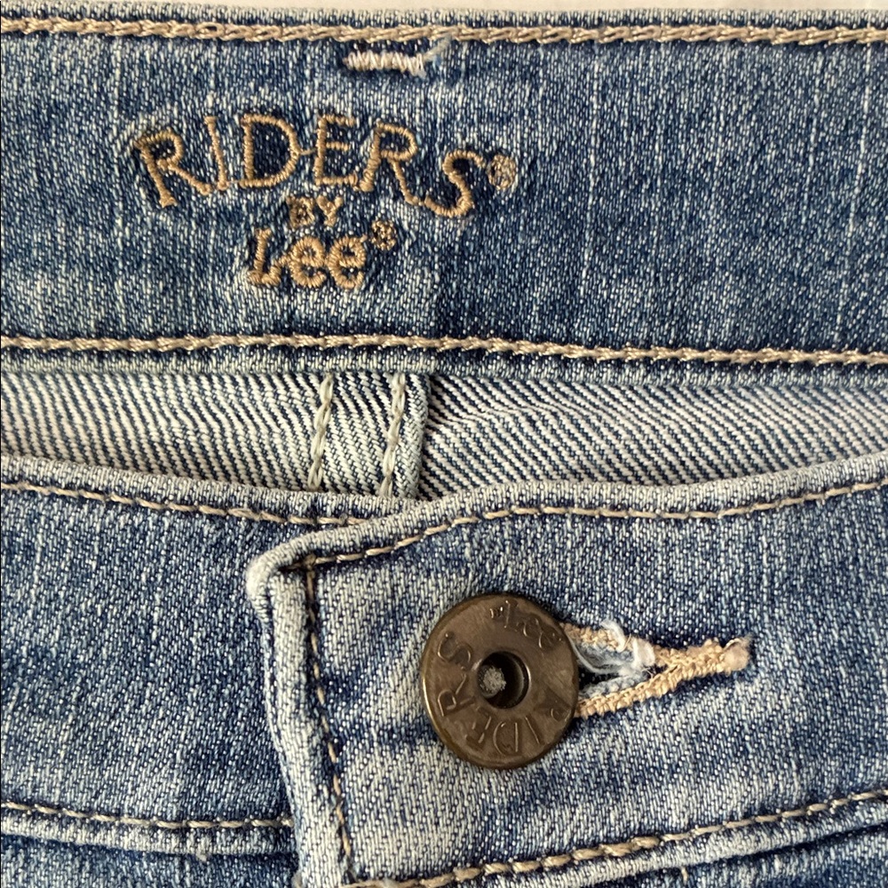 Lee Riders Blue Denim Jeans - Picture 2 of 4